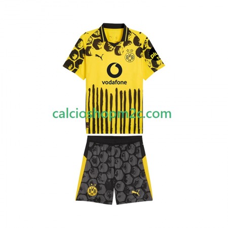 Borussia Dortmund FIFA CWC Bambino Maglia Prima 2025 Manica Corta